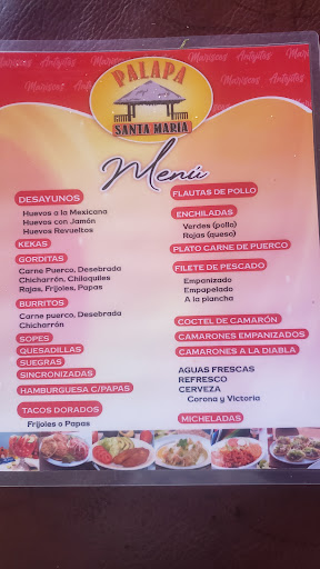 La palapa Santa María
